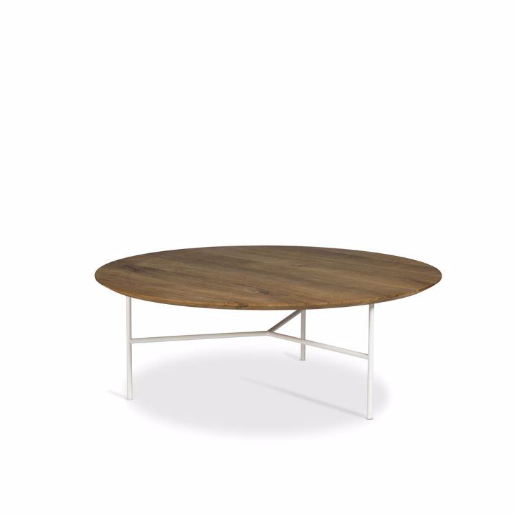 Tribeca Soffbord 110 Oljad Vitt Underrede