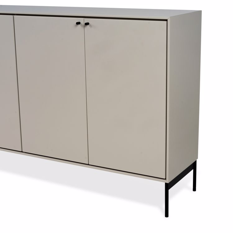 Volt Sideboard Beige Svart Detalj 2