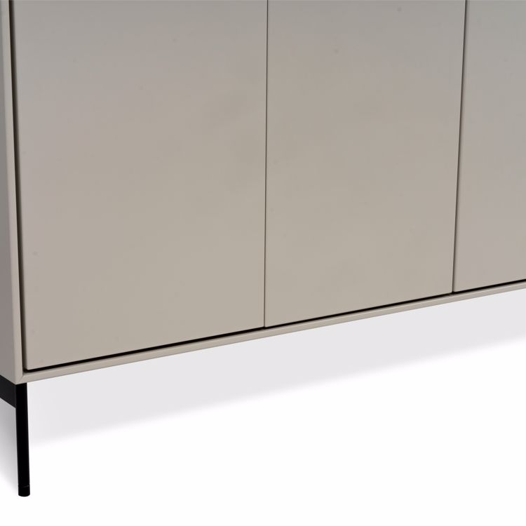 Volt Sideboard Beige Svart Detalj 1