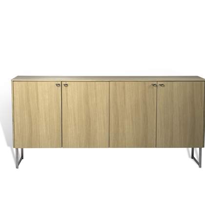 White Pigmented Lacquered Oak