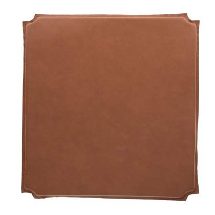 Cushion, Cognac Leather