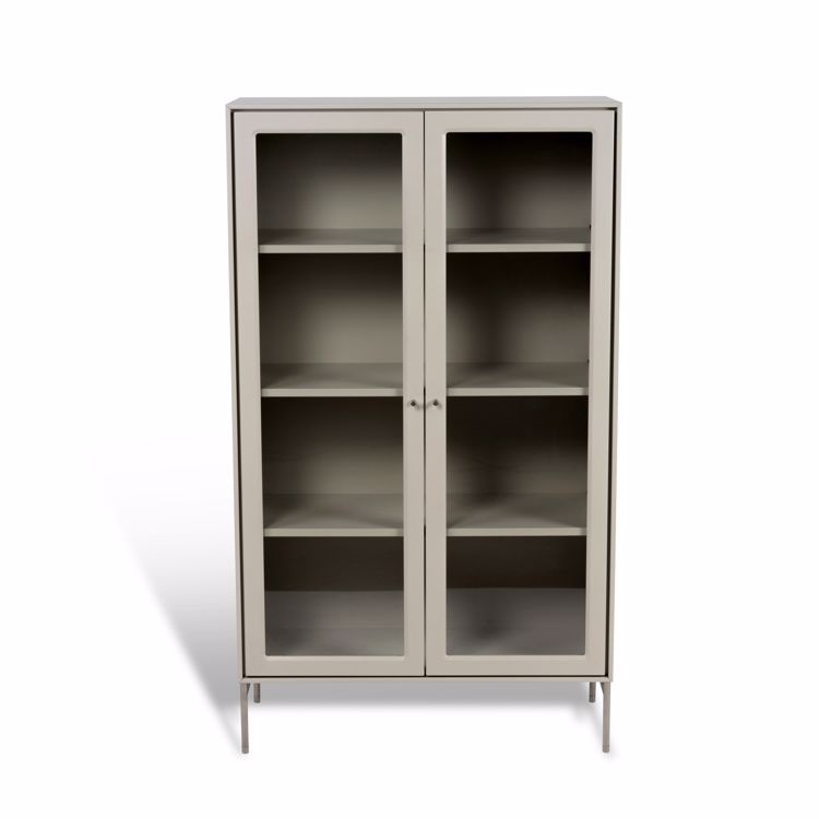 Volt Skåp 130 Cm Front Beige Rostfri