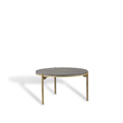 White Pigmented Lacquered Oak, Polished Limestone