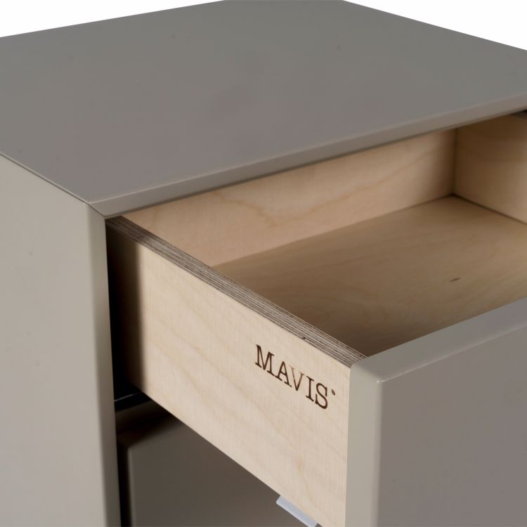 Volt Sängbord Beige Detalj 2