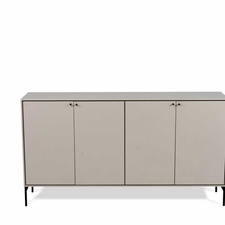 Volt Sideboard Front Beige Svart