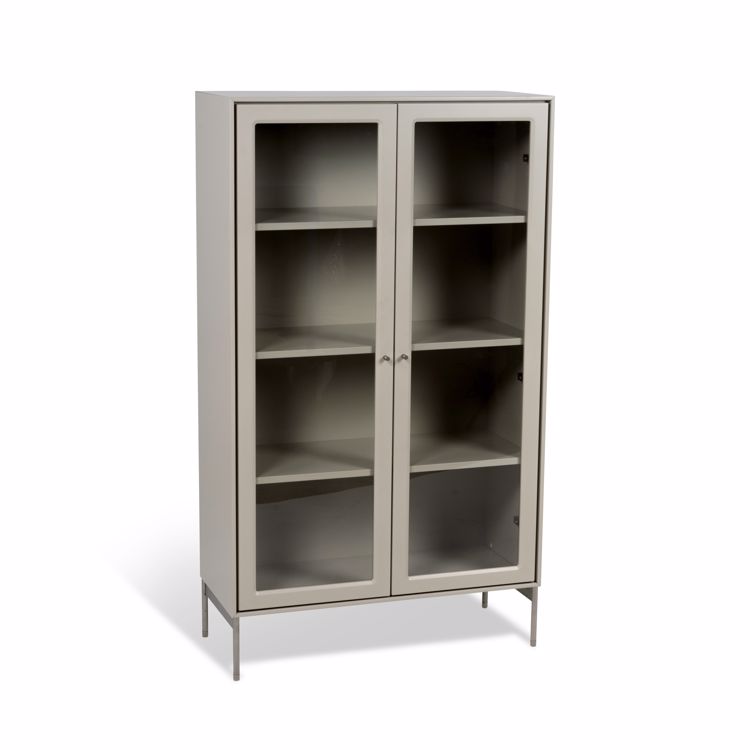 Volt Skåp 130 Cm Perspektiv Beige Rostfri