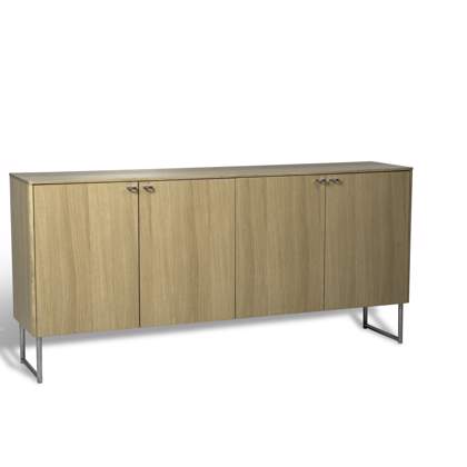 White Pigmented Lacquered Oak